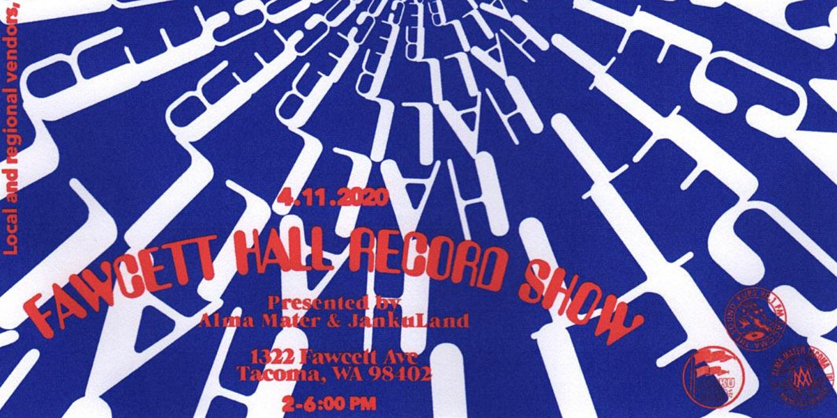 Fawcett Hall Record Show at ALMA in WA Saturday, April
