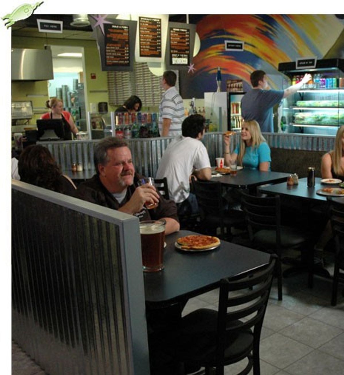 Flying Saucer Pizza 14712 NE 91st ST STE 400 Restaurants Redmond, WA EverOut Seattle