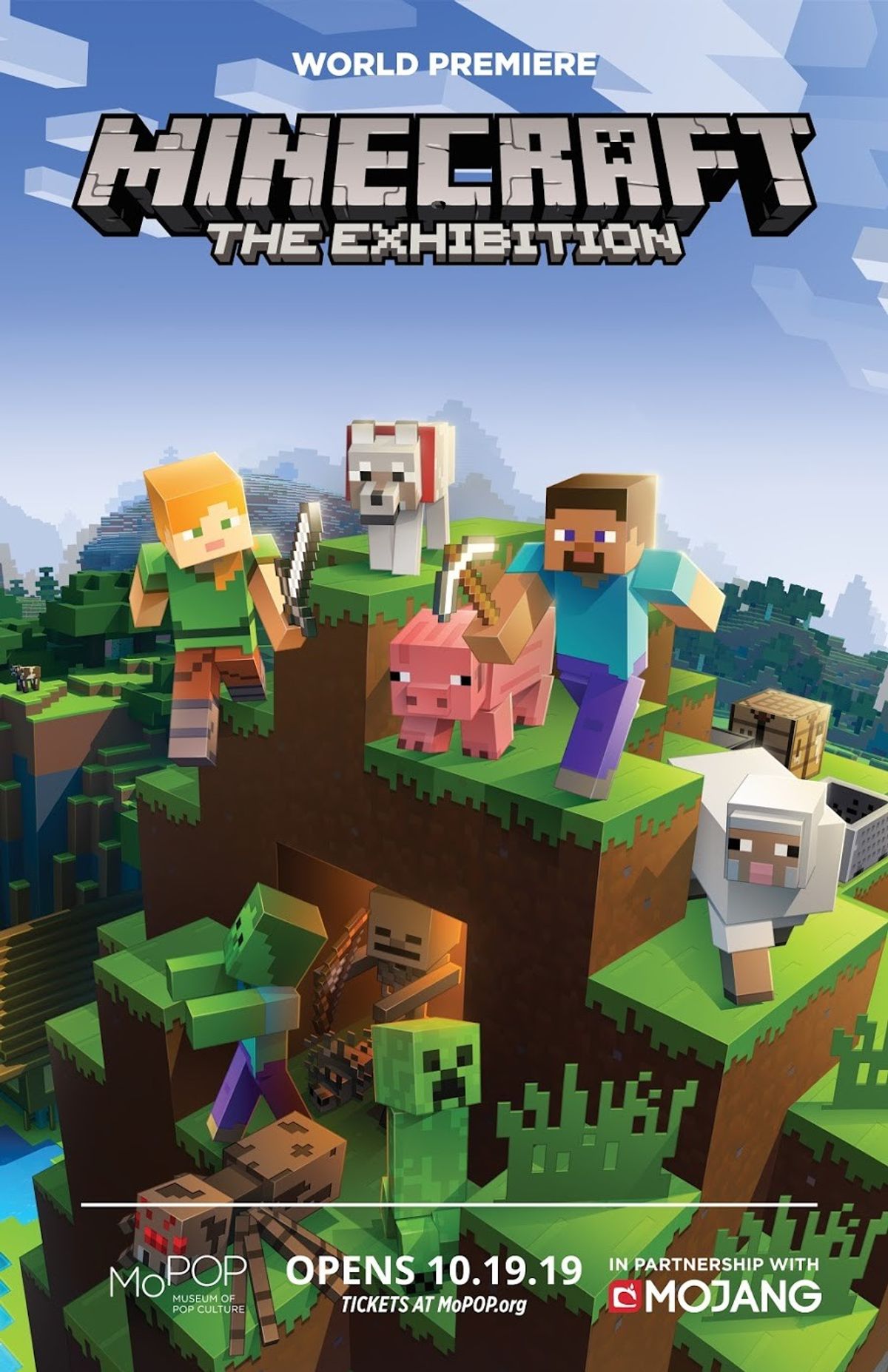 Dezelfde Poging Dalset Minecraft: The Exhibition at Museum of Pop Culture (MoPOP) in Seattle, WA -  Thu - Mon, through Apr 18, 2021 - EverOut Seattle