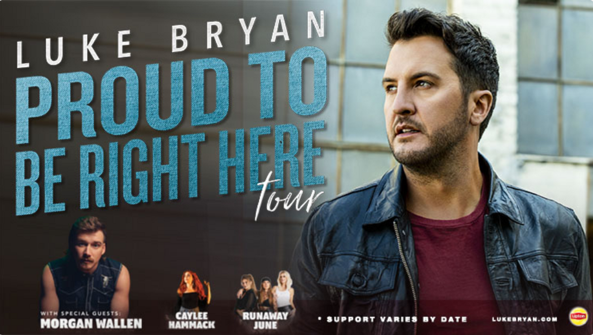 Luke Bryan at Sunlight Supply Amphitheater in Ridgefield, WA Saturday