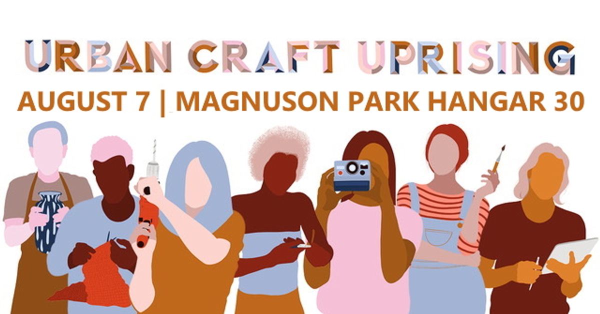 Urban Craft Uprising at Magnuson Park Hangar 30 in Seattle, WA Sunday