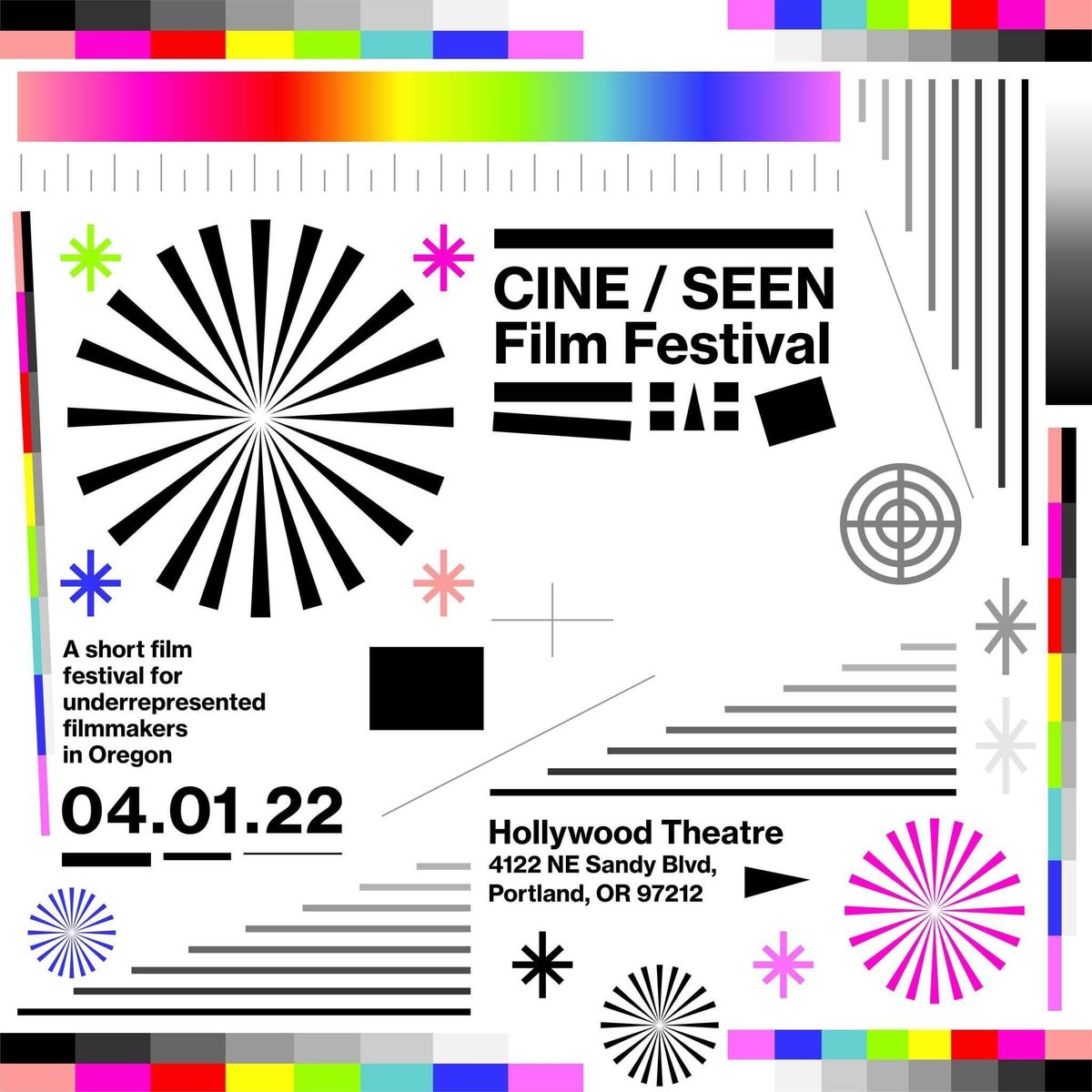 CINE / SEEN Film Festival at Hollywood Theatre in Portland, OR - Fri, Apr  1, 2022 - EverOut Portland