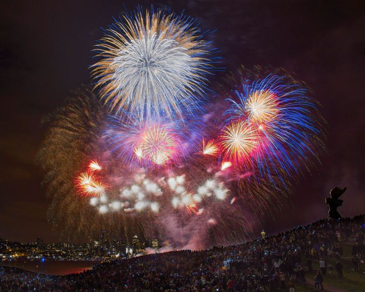 Amazon Seafair Summer Fourth 2022 at Gas Works Park in Seattle, WA