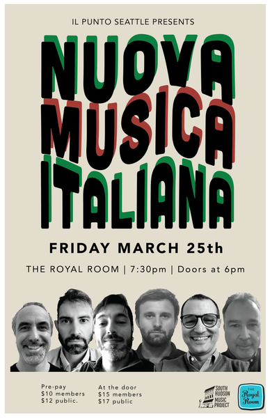 Il Punto Presents Nuova Musica Italiana at The Royal Room in