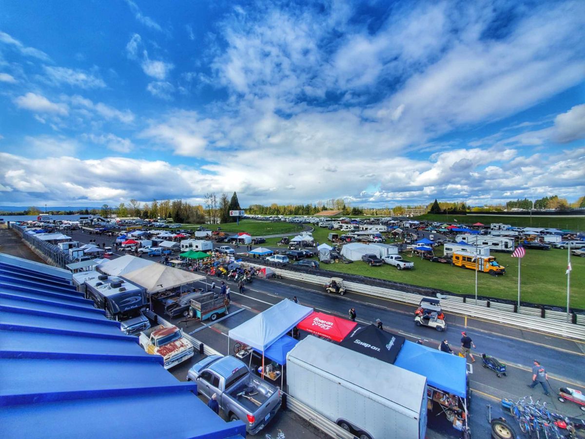 PIR Auto Swap Meet at Portland International Raceway in Portland, OR