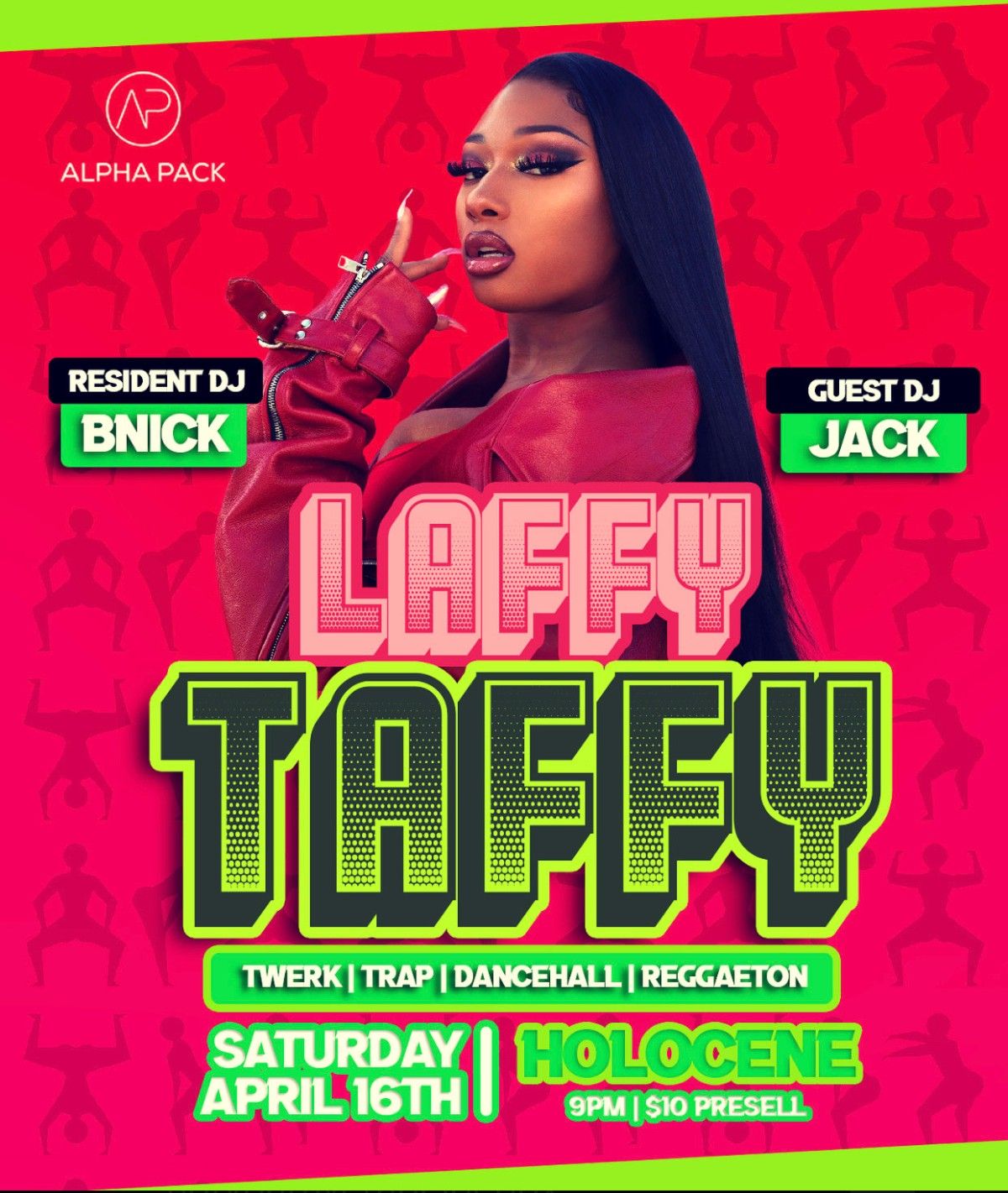 Laffy Taffy Twerk at Holocene in Portland, OR Saturday, April 16