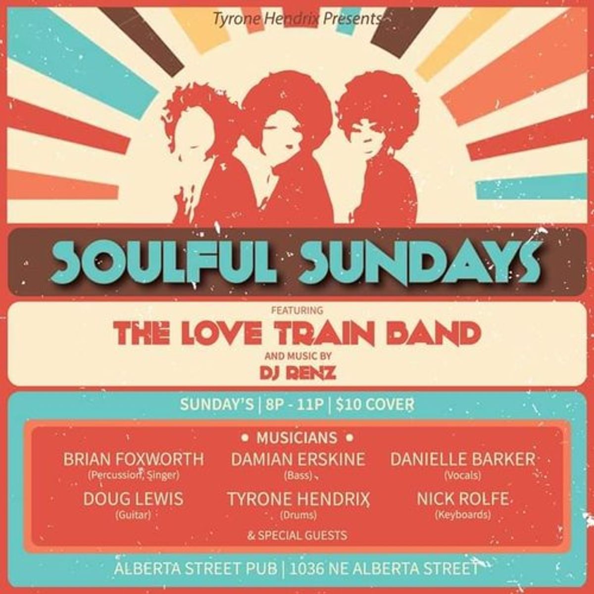 Soulful Sundays at Alberta Street Pub in Portland, OR Every Sunday