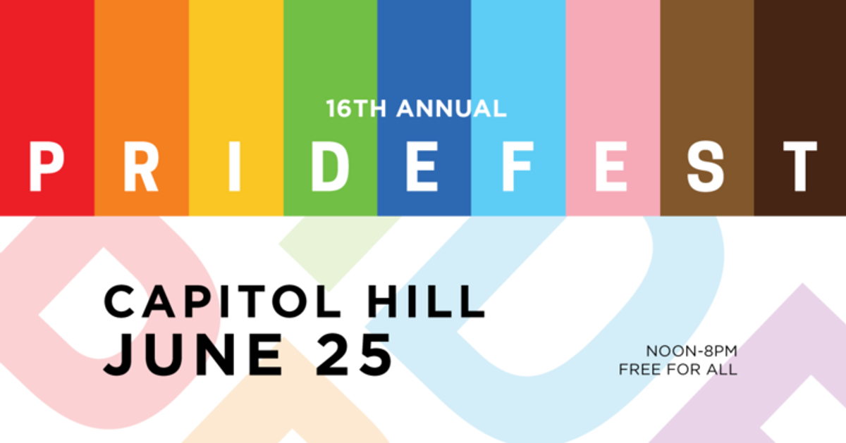 PrideFest Capitol Hill at Cal Anderson Park in Seattle, WA Sat, Jun