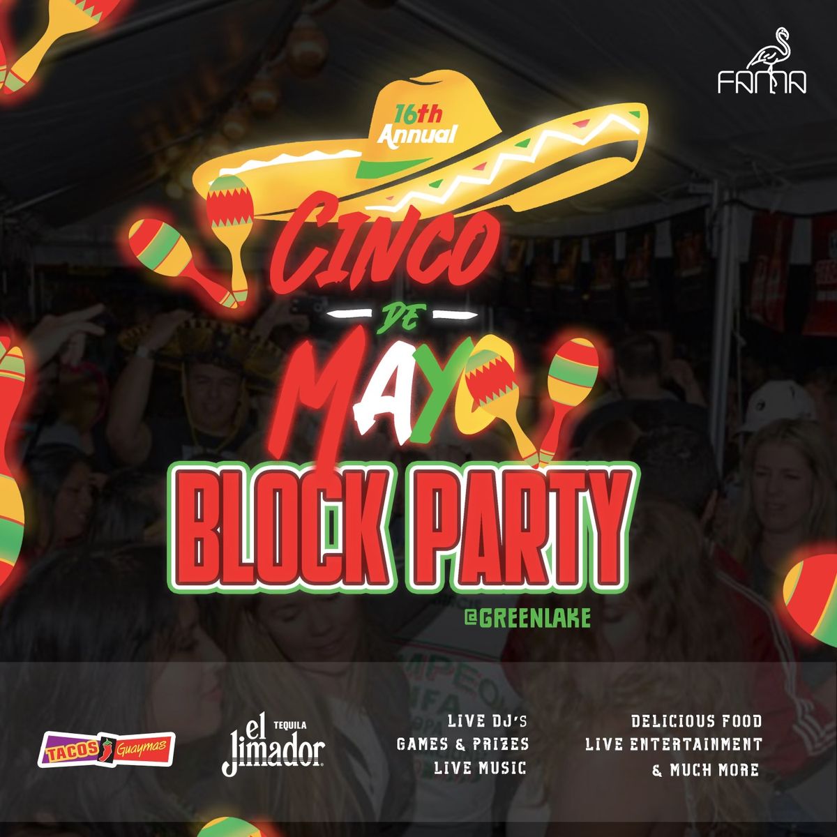 16th Cinco De Mayo Block Party at Tulum Cantina & Mexican Cuisine in