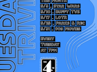 Tuesday Trivia at the 4th Wall