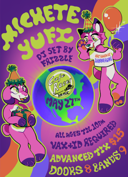 Animal Jam with Michete and Yufi at Cafe Racer in Seattle, WA - Fri, May  27, 2022 - EverOut Seattle