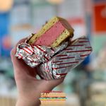 Strawbasil Ice Cream Sandwich: Holler Treats (part of Portland Mercury's Sandwich Week 2022)