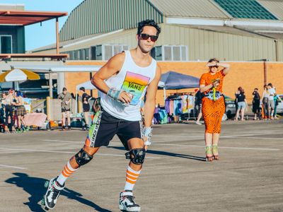 Bring your skates to Rose City Rollers' <span data-contrast="auto"><a href="https://everout.com/portland/events/pride-rooftop-roller-disco/e119458/"><strong>Pride Rooftop Roller Disco</strong></a> on Friday.<br /></span>