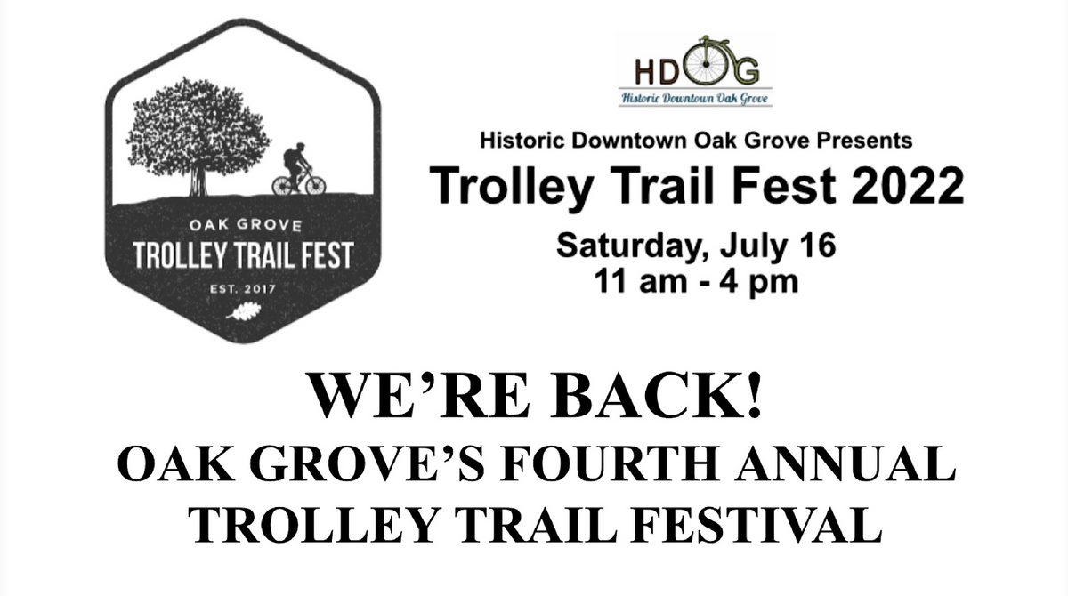 Oak Grove Trolley Trail Festival at Historic Downtown Oak Grove in Oak Grove, OR Saturday