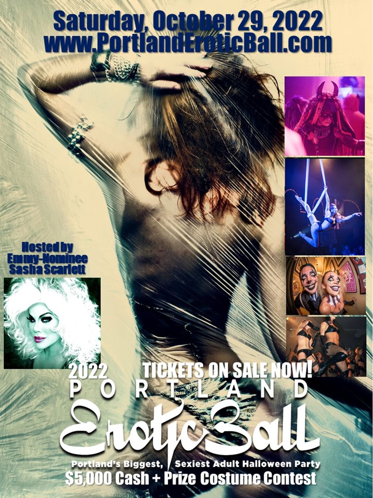 22nd Annual Portland Erotic Ball at Crystal Ballroom in Portland, OR -  Saturday, October 29, 2022 - EverOut Portland