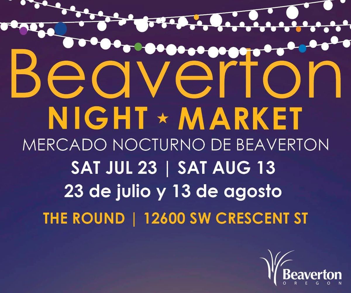 Beaverton Night Market at The Round in Beaverton, Oregon Multiple