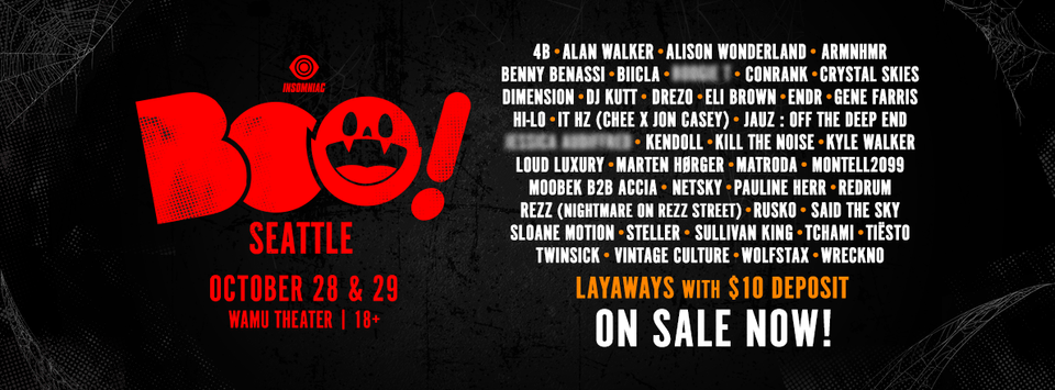 Boo! Seattle at WaMu Theater in Seattle, WA - Multiple dates through ...