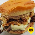French Onion Dip Burger: Wolf's Head Smokehouse (part of Portland Mercury’s Burger Week 2022)