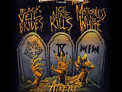 Trinity of Terror Tour Pt. III: Black Veil Brides, Ice Nine Kills, and Motionless in White
