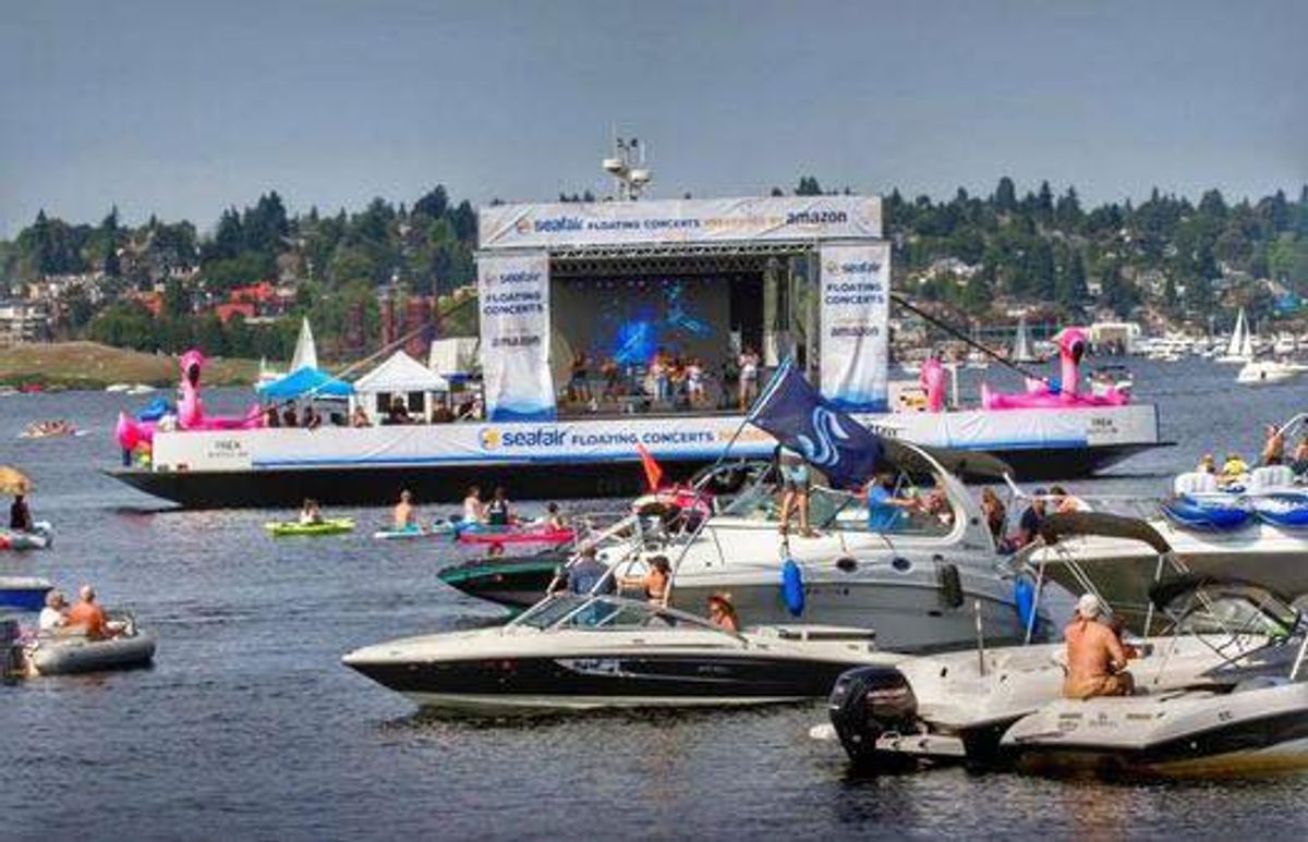Seafair Floating Concert at Various locations (across South Lake Union ...