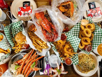 Roll up your sleeves and dig into a seafood feast at the newly opened <a href="https://everout.com/portland/locations/bag-o-crab/l42662/">Bag O' Crab</a>.