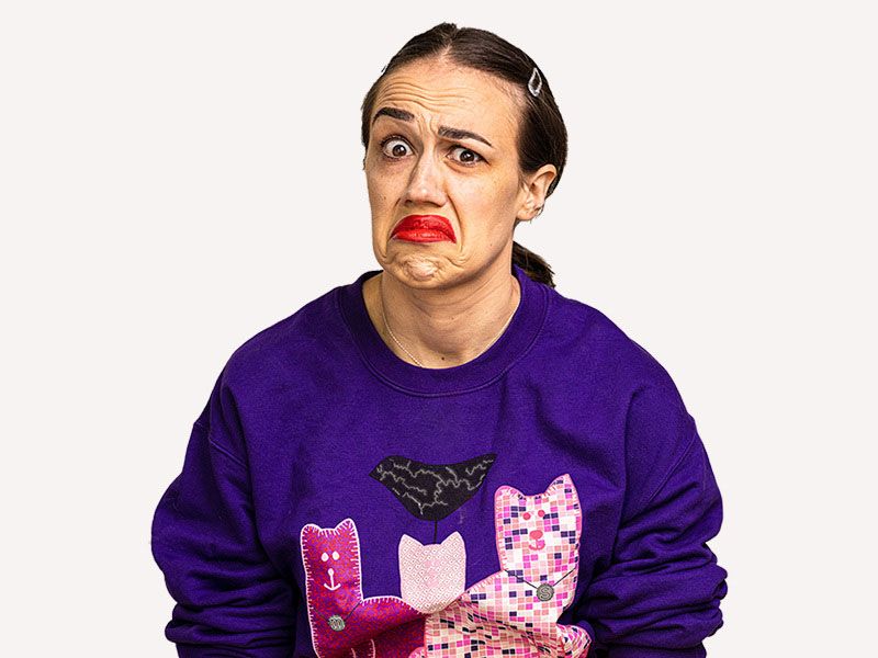 Miranda sings purple cat hot sale shirt