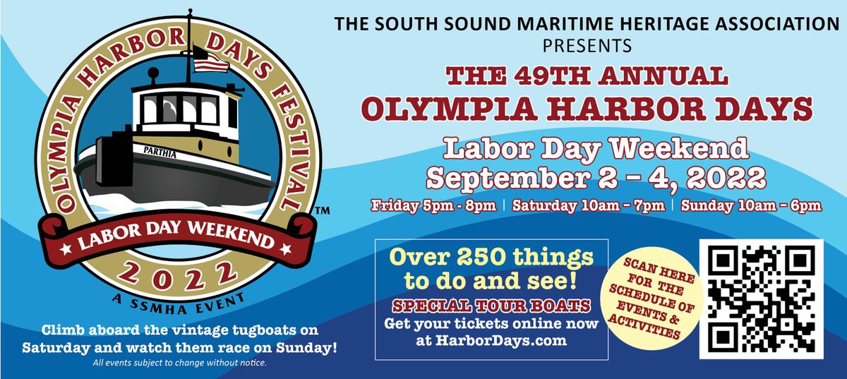 Olympia Harbor Days Festival 2022 at Percival Landing Park in Olympia
