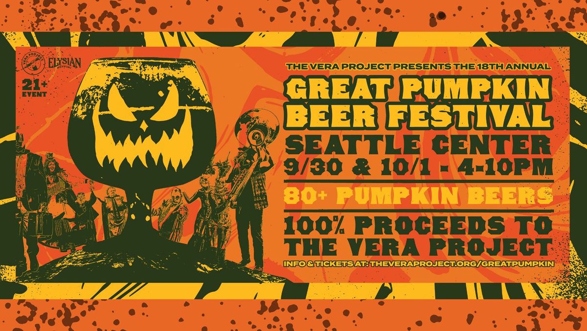 18th Annual Great Pumpkin Beer Festival at Seattle Center in Seattle