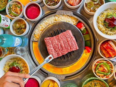 The Korean barbecue chain <a class="add-to-list-link add-to-list-link" href="https://everout.com/seattle/locations/baekjeong-korean-barbecue/l42252/" data-model="attractions.location" data-oid="42252">Baekjeong</a>, which has been featured on legendary LA food critic Jonathan Gold's <a href="https://ballots.latimes.com/lists/jonathan-golds-101-best-restaurants-2015/">101 Best Restaurants</a> list, opens inside Lynnwood's Alderwood Mall this Monday.
