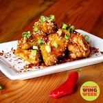 Chili Ginger Chicken Wings : Aji Tram Restaurant and Bar (part of Portland Wing Week 2022)