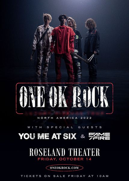 one ok rock tour portland