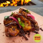 Smoky Hot Honey Wings: Chicken and Guns (part of Portland Wing Week 2022)