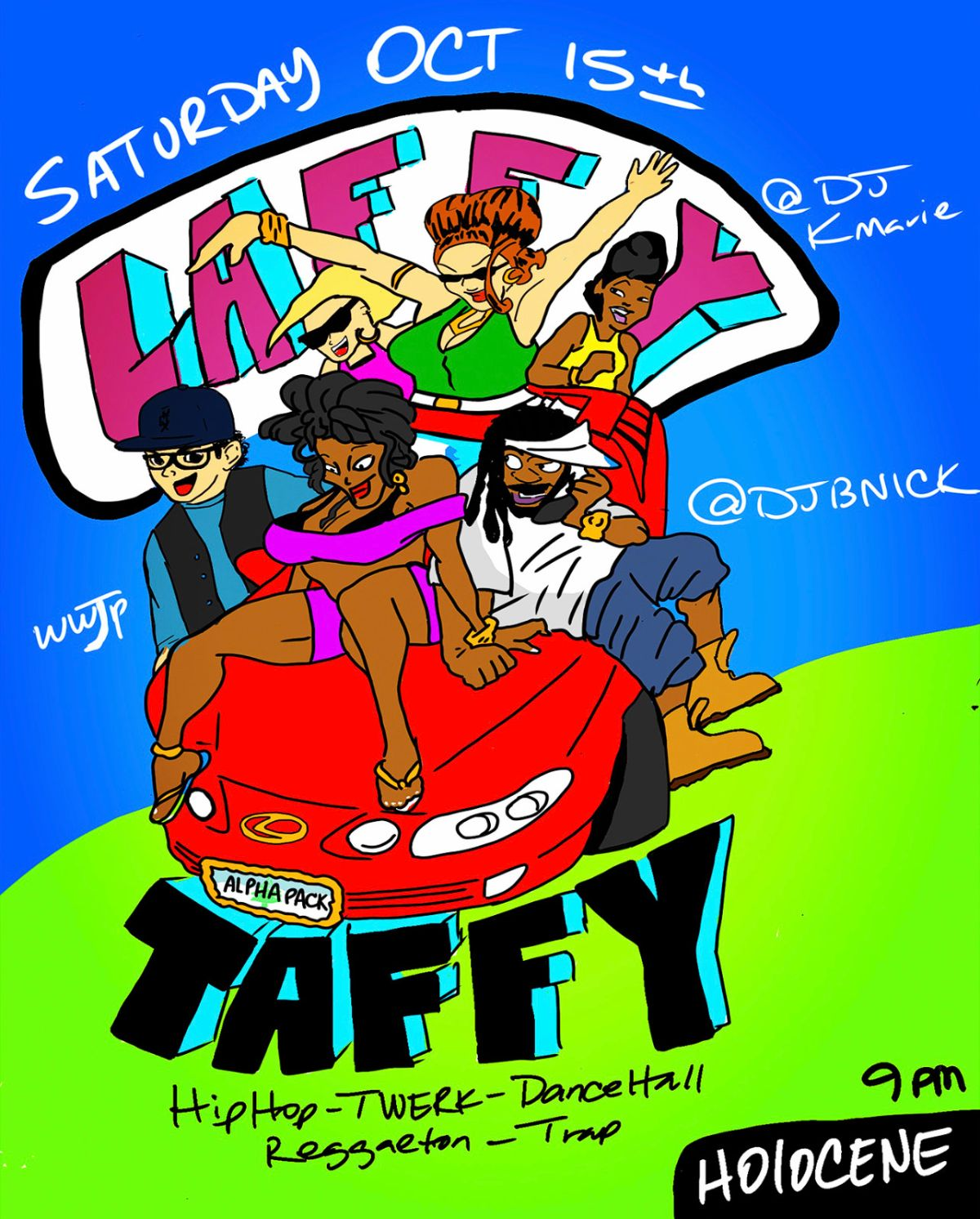 Laffy Taffy Twerk at Holocene in Portland, OR Saturday, October 15