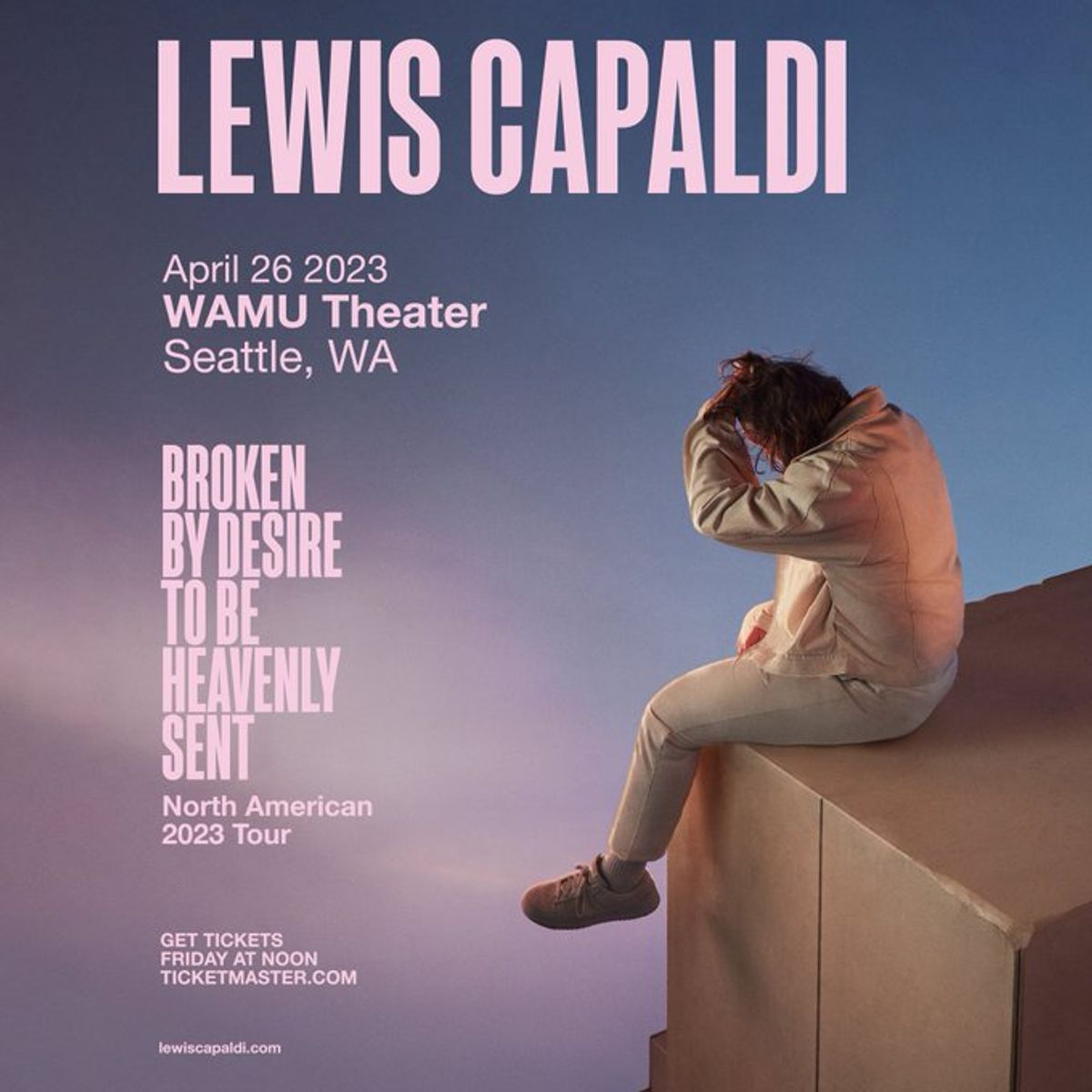 Lewis Capaldi At WaMu Theater In Seattle WA Wednesday April 26 