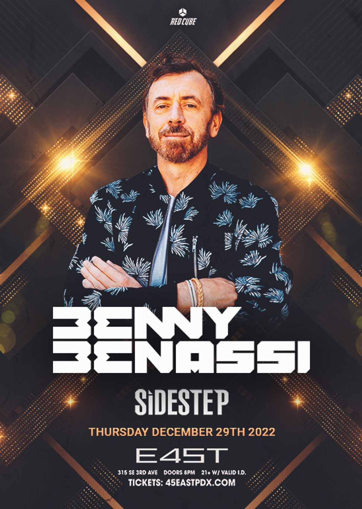 Benny Benassi at 45 East in Portland, OR - Thursday, December 29, 2022 ...