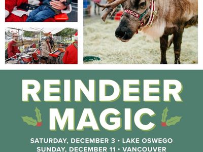 Reindeer Magic - Lake Oswego