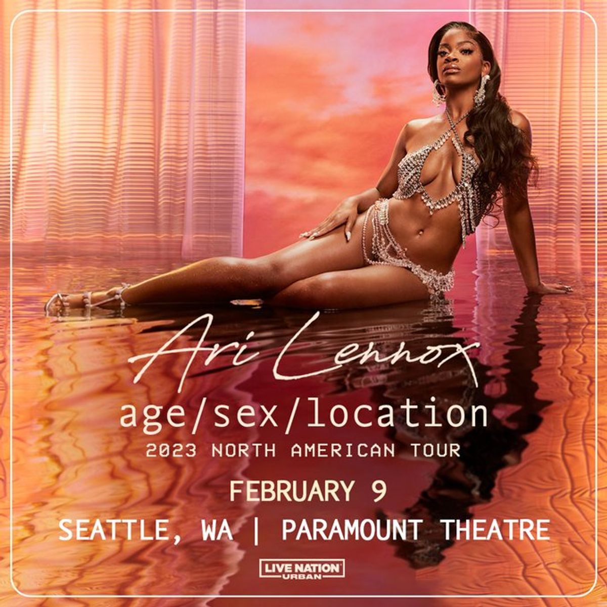 Ari Lennox Agesexlocation Tour At Paramount Theatre In Seattle Wa Thursday February 9 