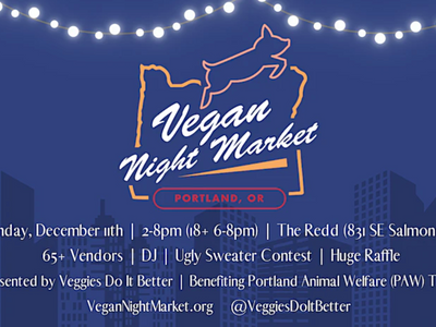 Holiday Vegan Night Market Portland 2022