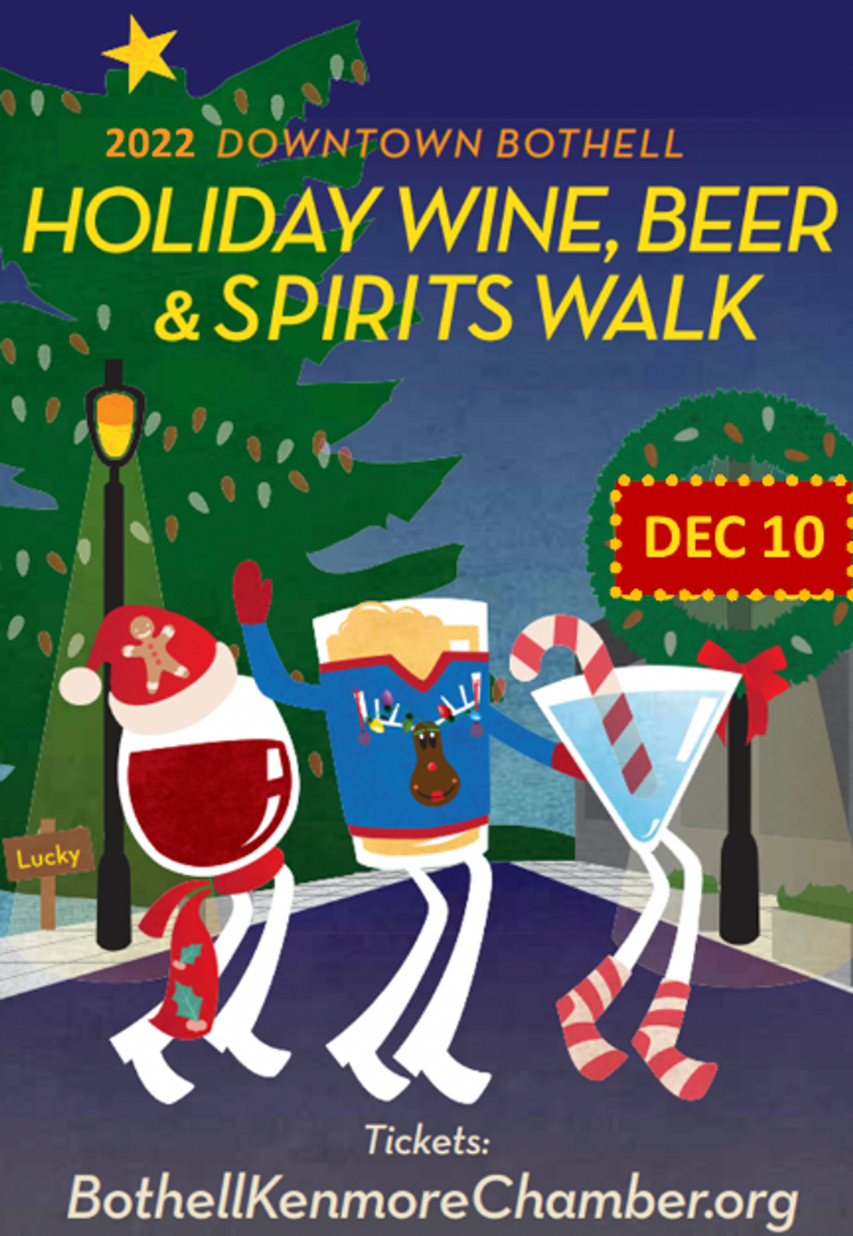 Holiday Wine, Beer, & Spirits Walk at Downtown Bothell in Bothell, WA ...