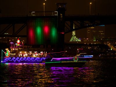 For the better part of December, you can watch a bevy of bedazzled boats sail down two rivers at the annual <a href="https://everout.com/portland/events/christmas-ships-parade/e134088/">Christmas Ships Parade</a>.