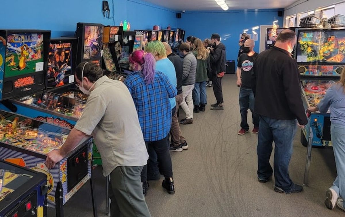 NW Pinball Collective Free Play Open House at Northwest Pinball