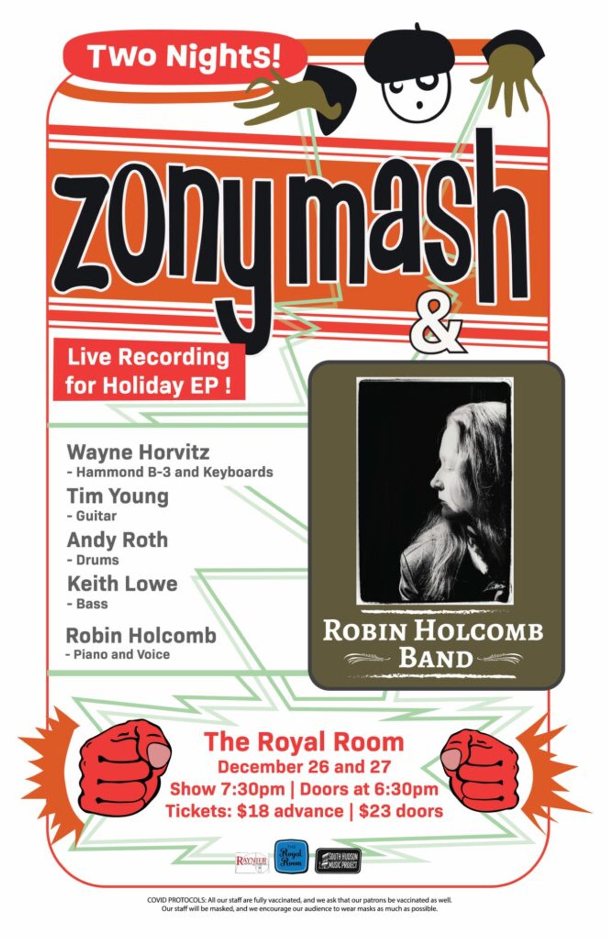 Zony Mash with Robin Band at The Royal Room in Seattle, WA