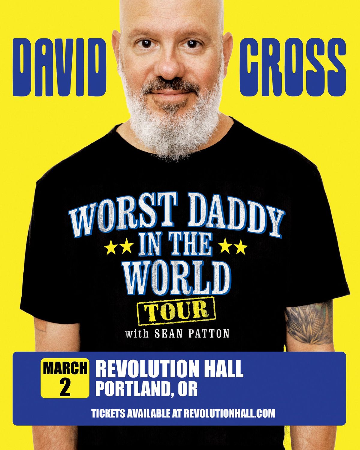 David Cross Worst Daddy in The World Tour at Revolution Hall in