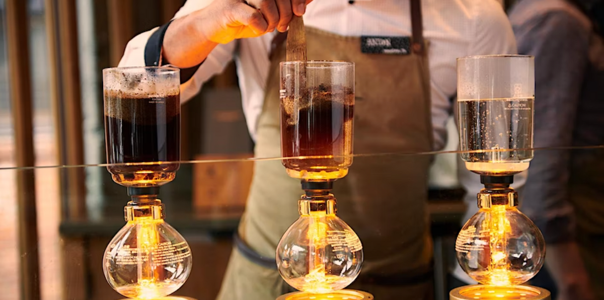 starbucks siphon experience