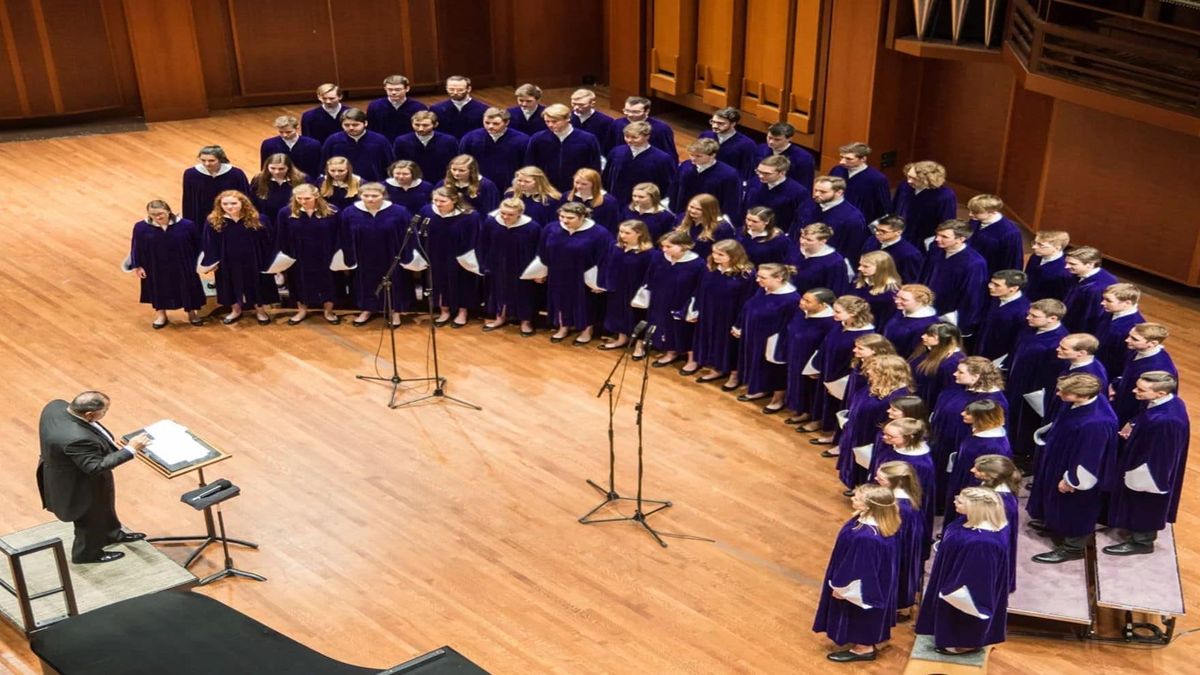 The St. Olaf Choir at Benaroya Hall S. Mark Taper Foundation Auditorium