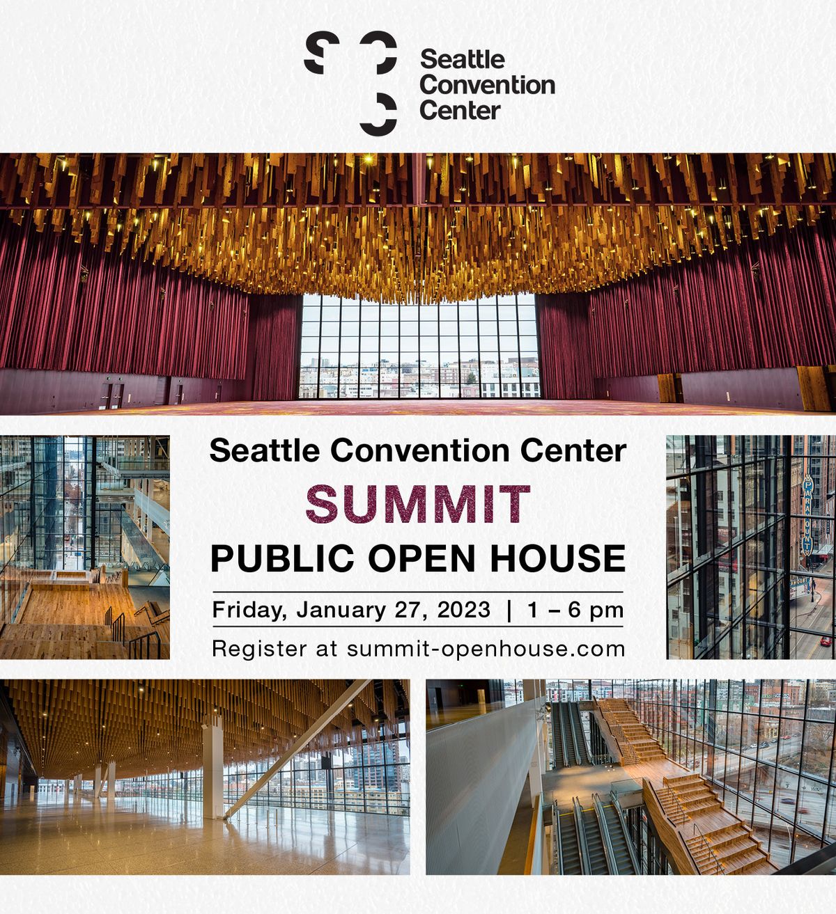 Summit Public Open House at Seattle Convention Center in Seattle, WA