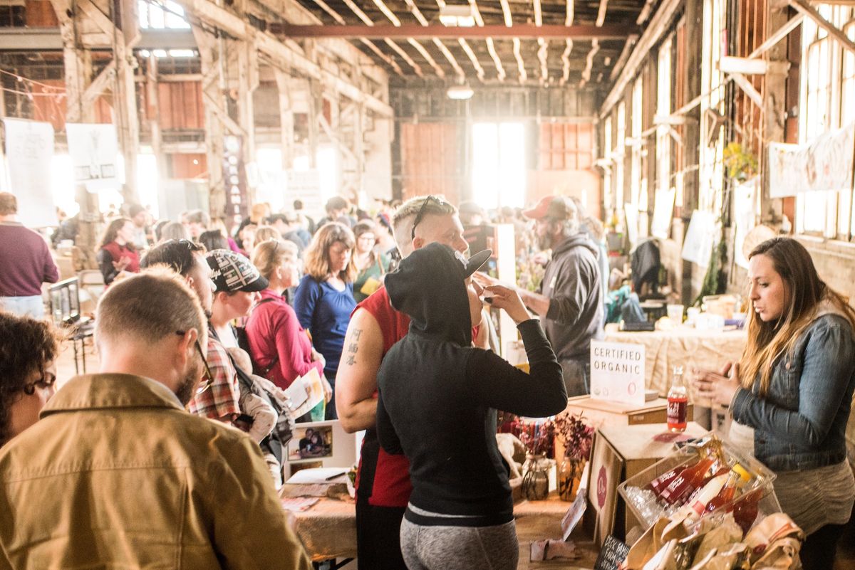 CSA Share Fair at The Redd on Salmon in Portland, Oregon Sunday