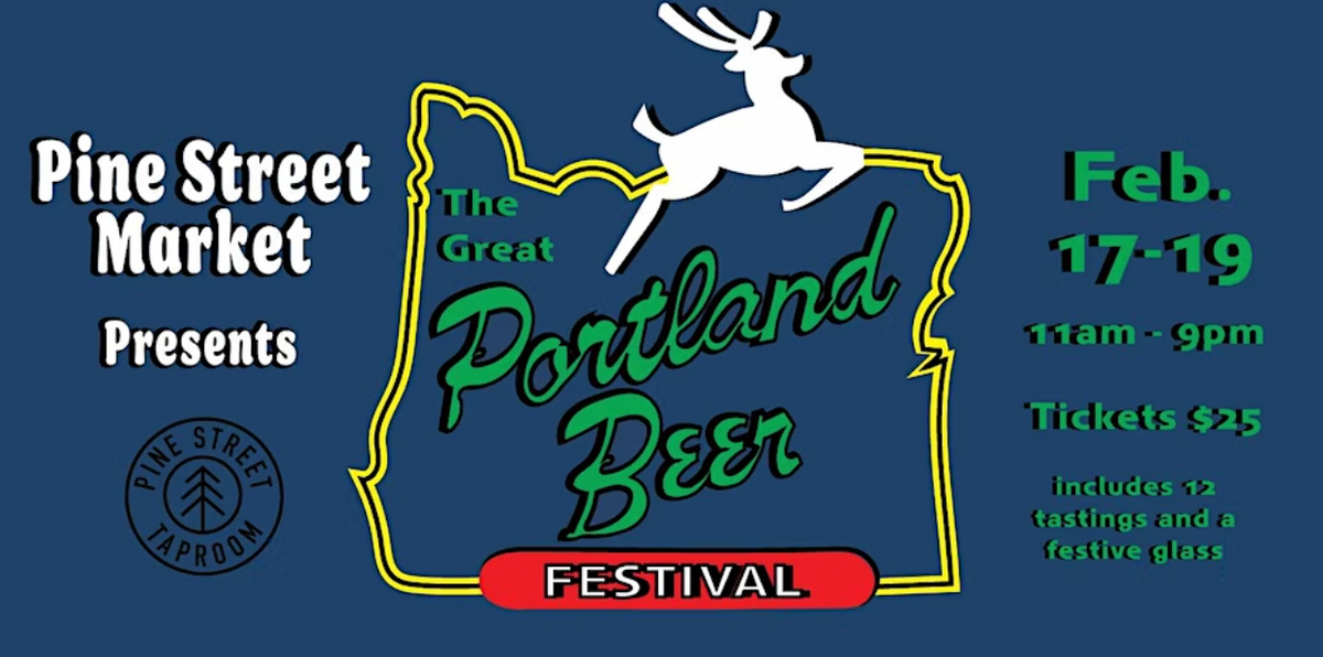 The Great Portland Beer Fest at Pine Street Market in Portland, Oregon