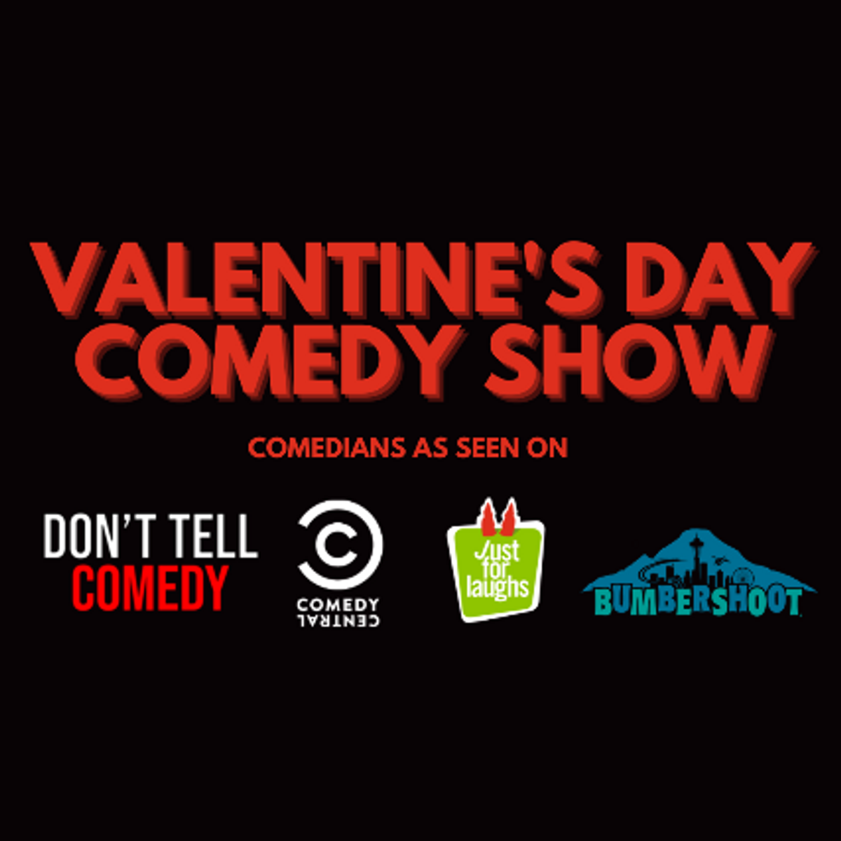 Valentine's Day Comedy Show with Bo Johnson, Dewa Dorje, Ricci Armani
