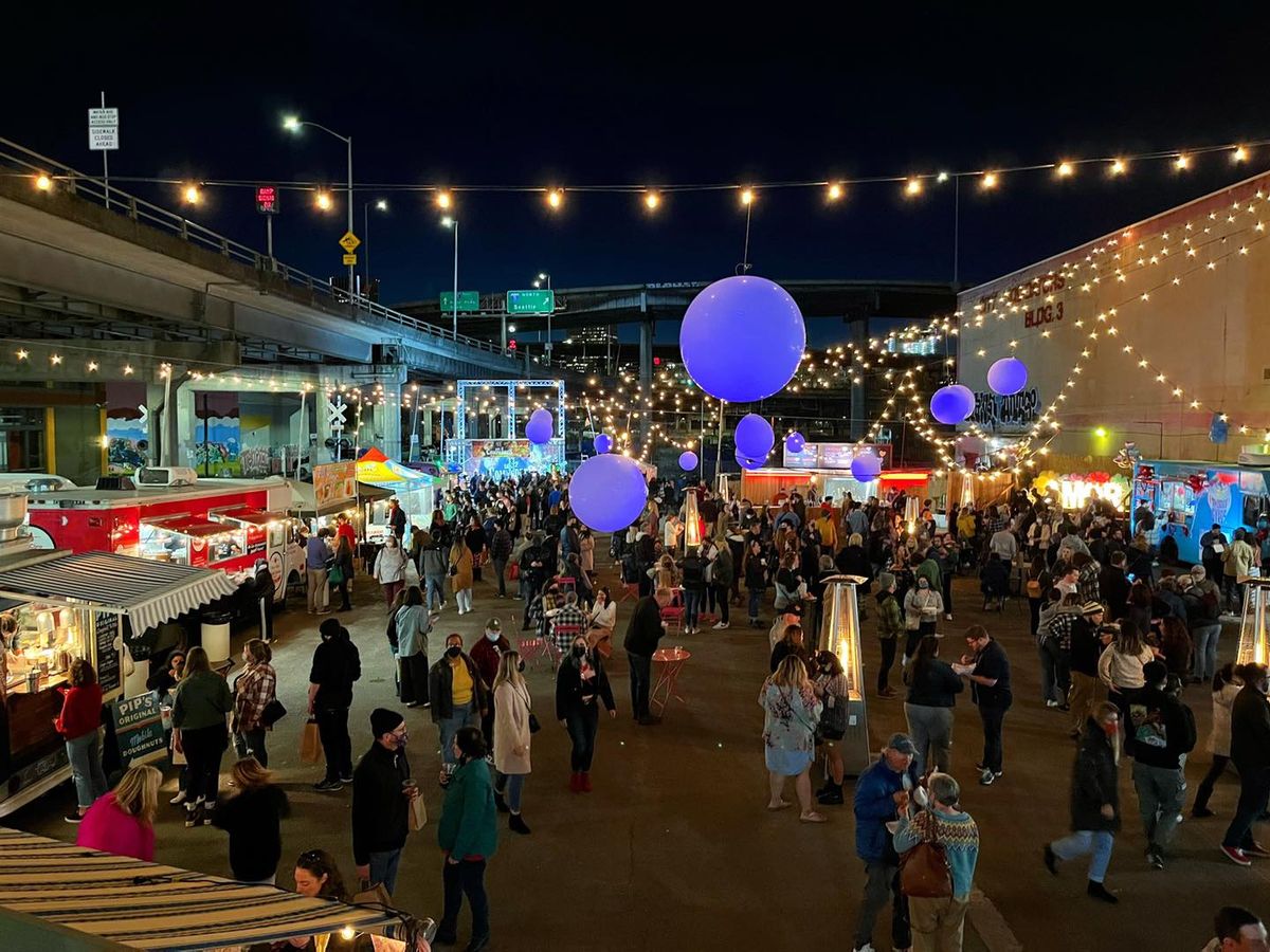 Portland Night Market at 100 SE Alder in Portland, Oregon Multiple